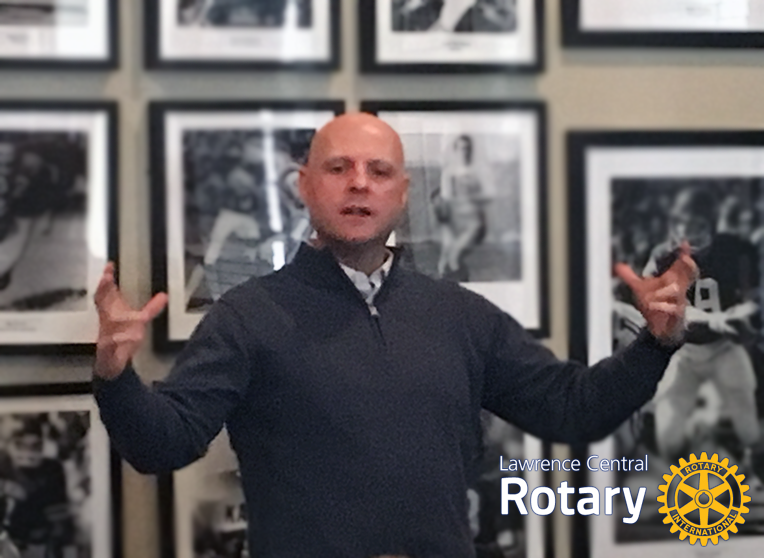 Lawrence Community Shelter's Trey Meyer Talks to Lawrence Central Rotary