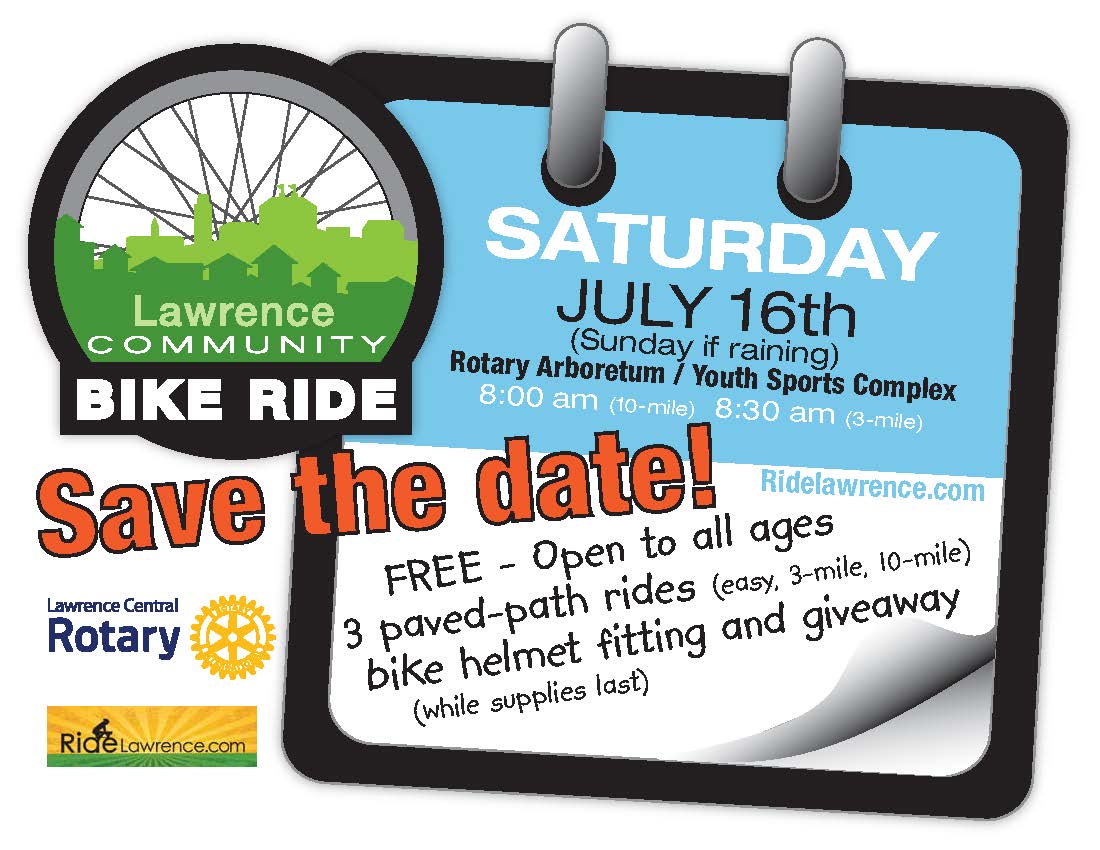 Lawrence Community Bike Ride Summer 2016