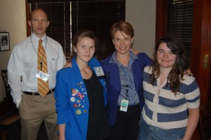Local French Exchange student visits