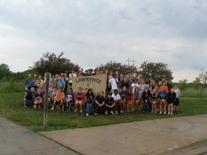 Rotary Youth Leadership Academy Dedicates new Arboretum Sign