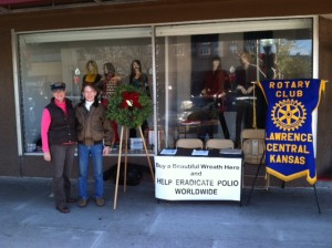 Kate Campbell and Steve Kessler wreath Sale